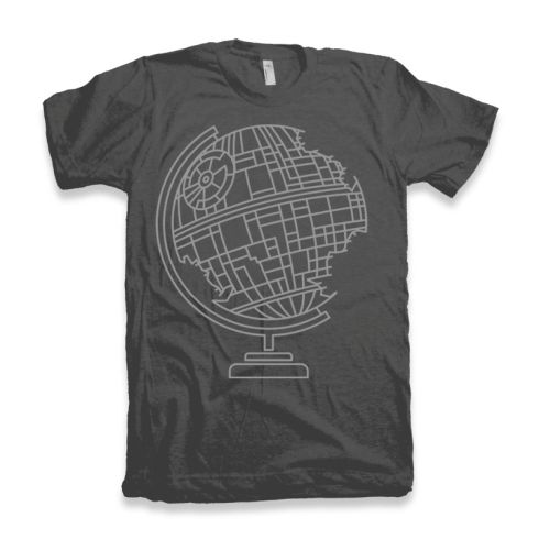Death Globe T-shirt dizajn