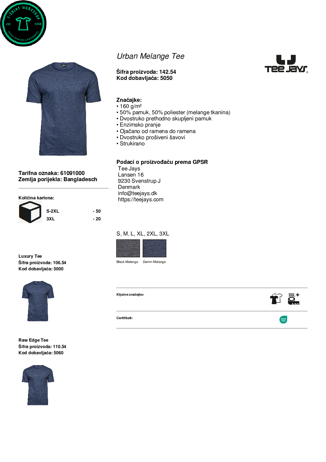 14254_Urban_Melange_Tee