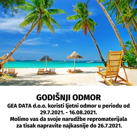 Ljetni odmor 2021.