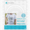 Silhouette print transfer light