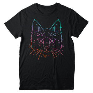Cat Color - T-shirt dizajn