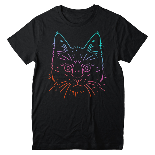 Cat Color - T-shirt dizajn