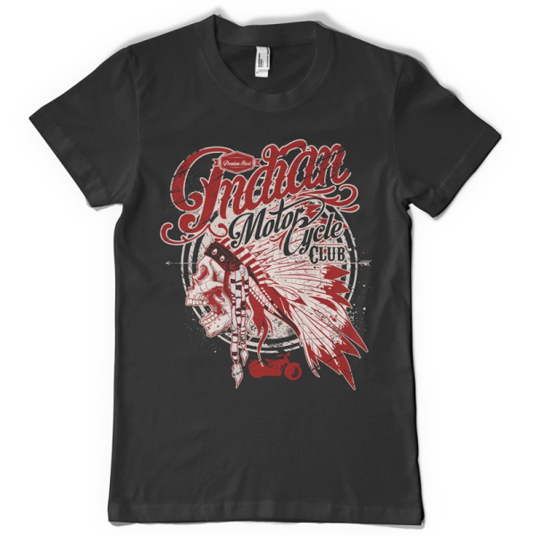 Indian Motorcycle - T-shirt dizajn