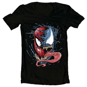 Venom VS Spiderman - T-shirt dizajn