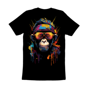 Cyber Monkey - T-shirt dizajn