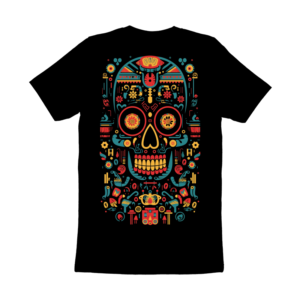 Symbolistic Skull - T-shirt dizajn