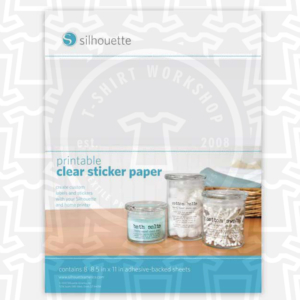 Silhouette - Printabilna naljepnica prozirna