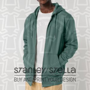 Stanley/Stella - Cultivator 2.0 unisex zip hoodie - Tisak gratis